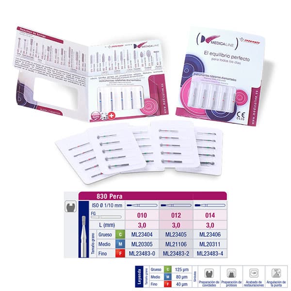 830M-014 FRESA FG DIAMANTE FIG 233 MEDIO 5 U.