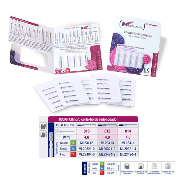 835KRM-014 FRESA FG DIAMANTE FIG 156 MEDIO 5 U.